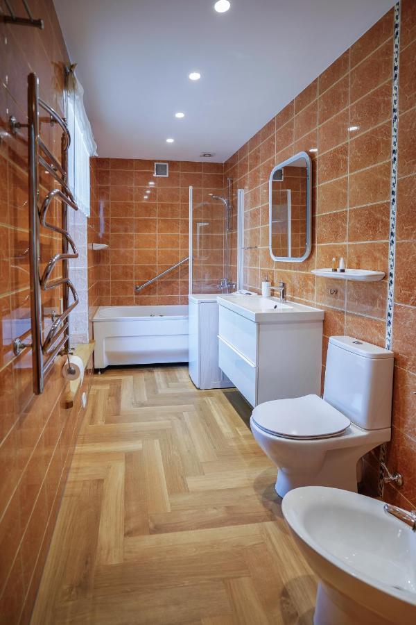 Exclusive Oldnew Apartments In City Center Panevėžys Exteriör bild